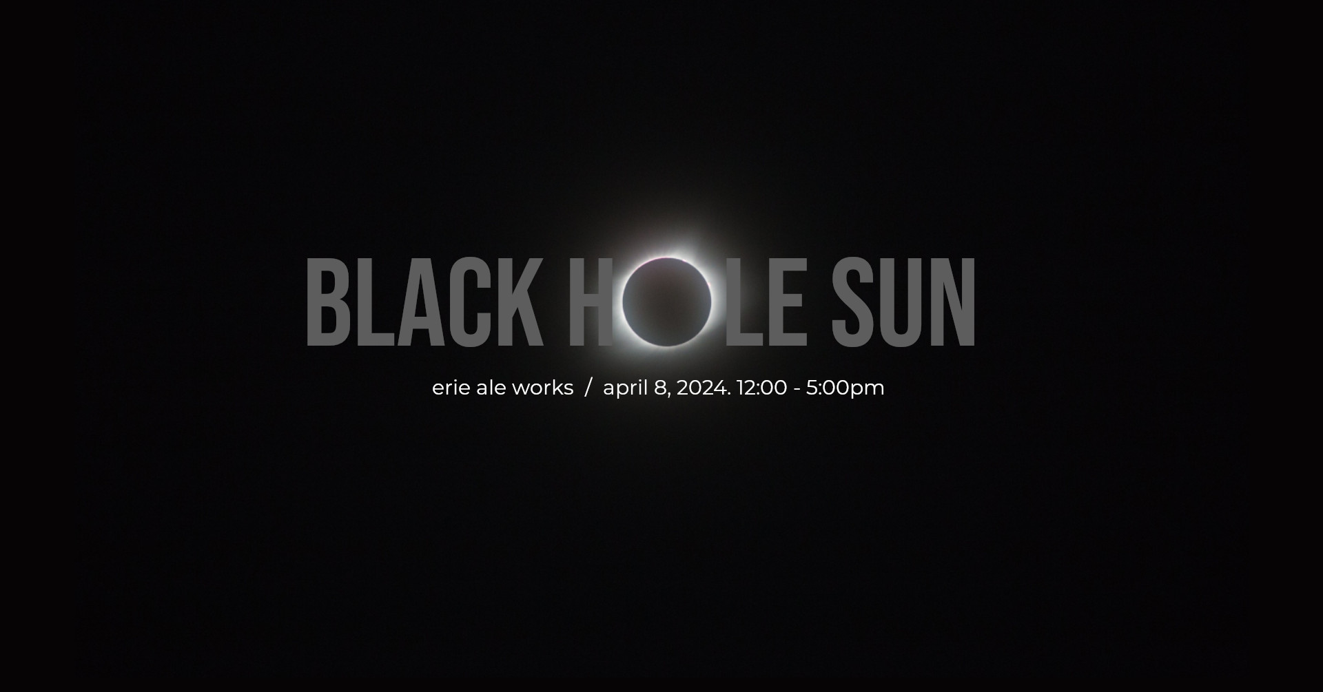 Black Hole Sun: Eclipse Parking Lot Party