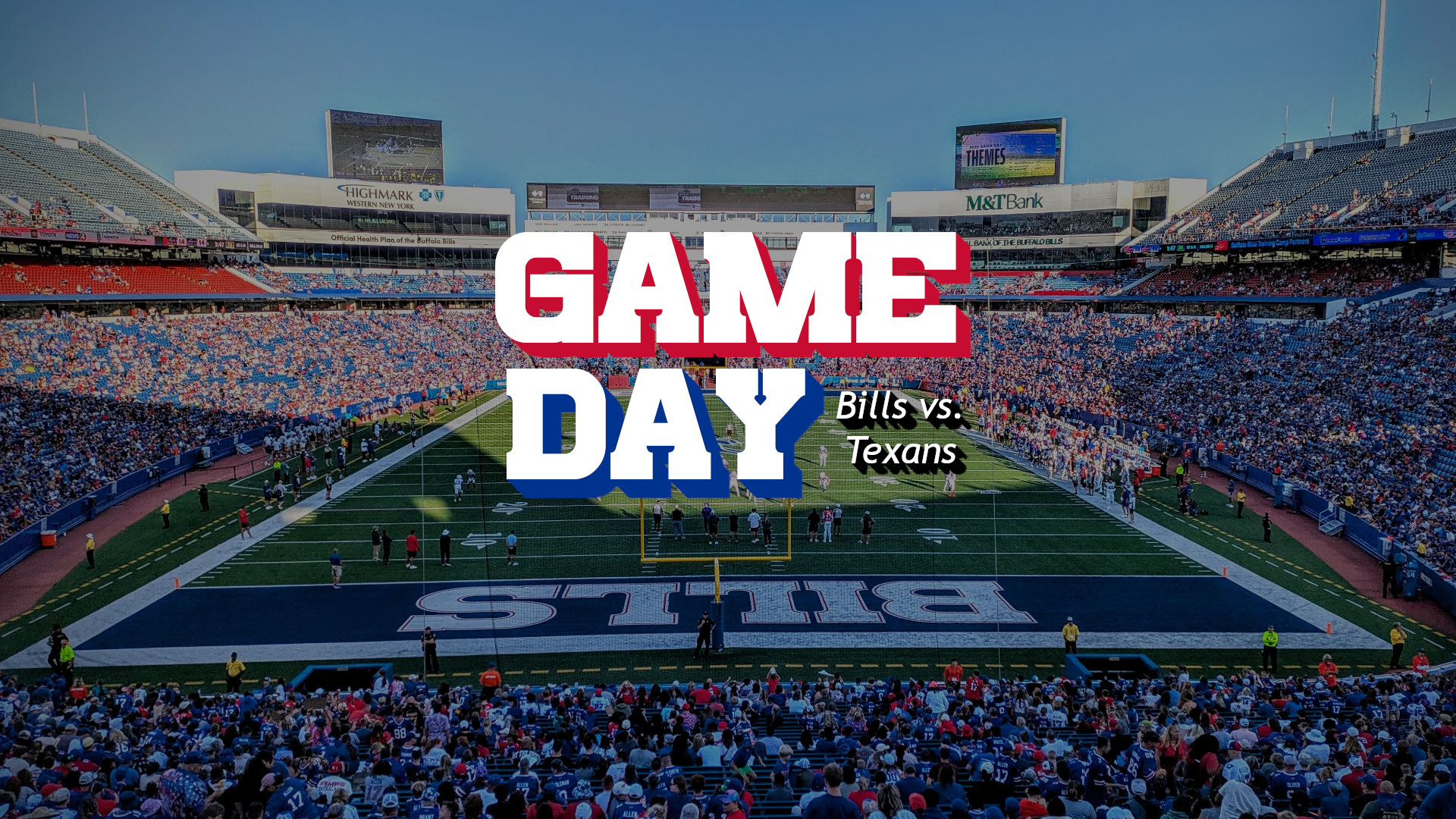 Game Day: Bills vs. Texans