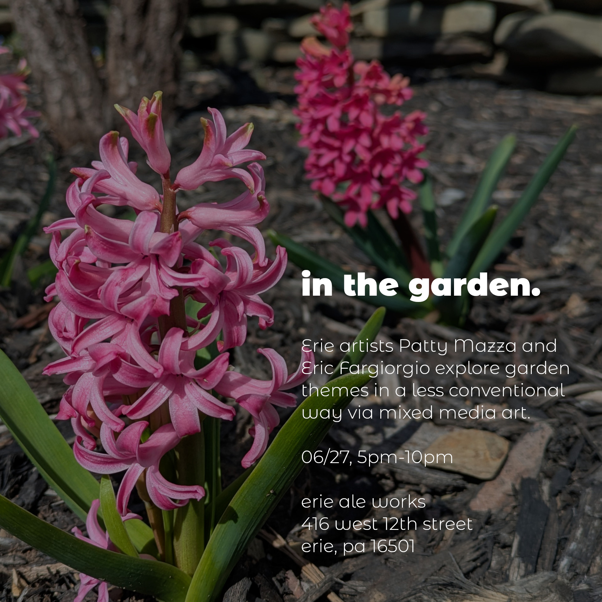 Pop-Up Art Gallery: In the Garden