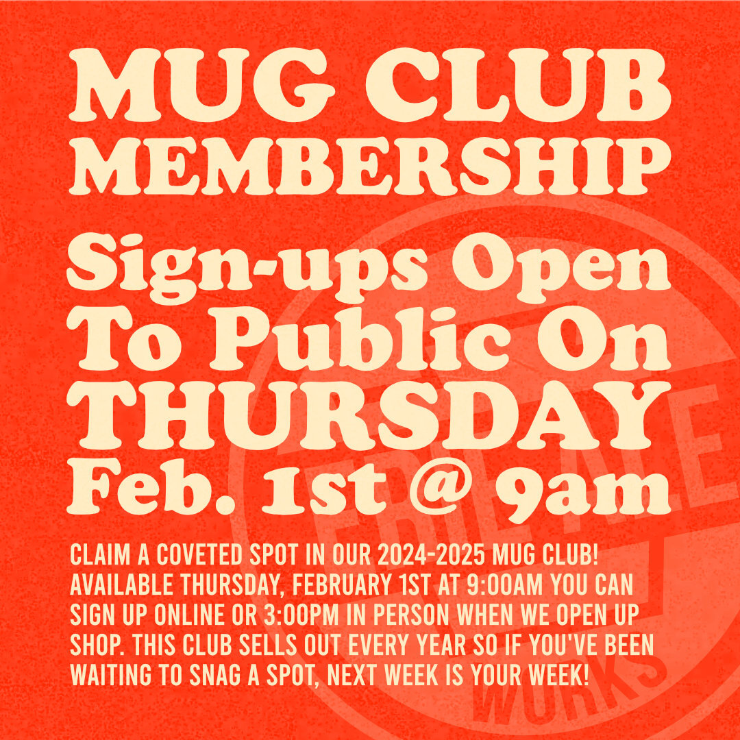 2024-2025 Mug Club Launch Party